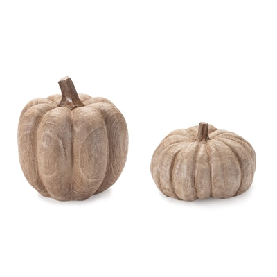Calabazas Madera (Set x 2)