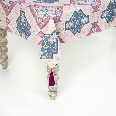 Mantel Boho morado