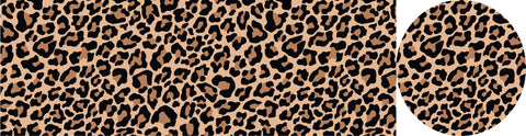 Cesta multiusos Leopardo café