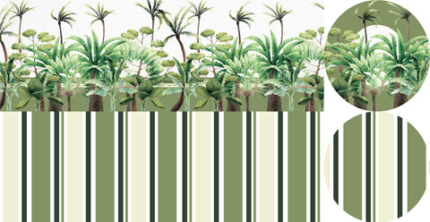 Cesta multiusos Palmeras (doble faz)