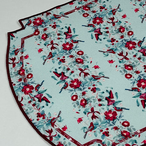 Individual impermeable bordado Cherry Rose