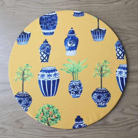 Forro poliéster Chinoiserie Jars AO