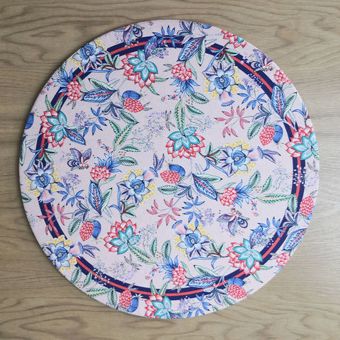 Forro poliéster Chintz rosa