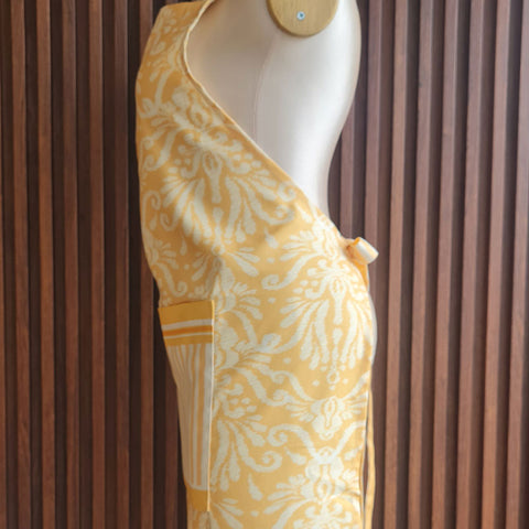 Delantal antifluido Ikat Amarillo