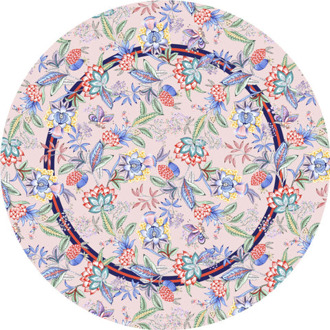 Forro poliéster Chintz rosa