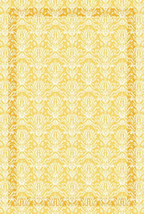 Mantel Ikat amarillo