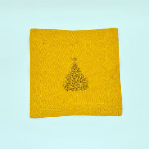 Coctelera bordada Árbol Navidad AQ