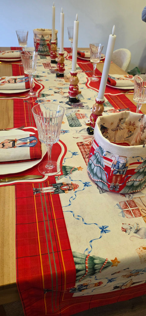 Camino de mesa Christmas Ballet