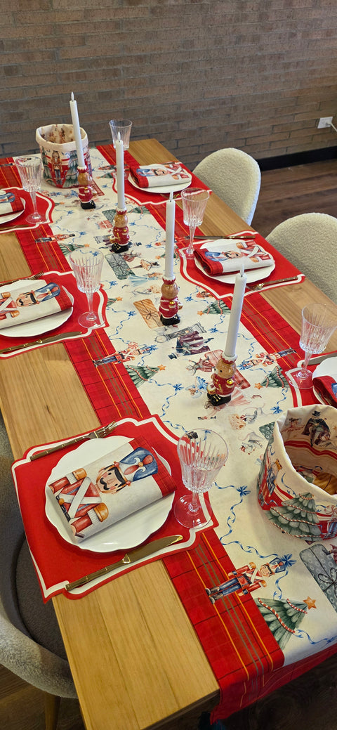 Camino de mesa Christmas Ballet