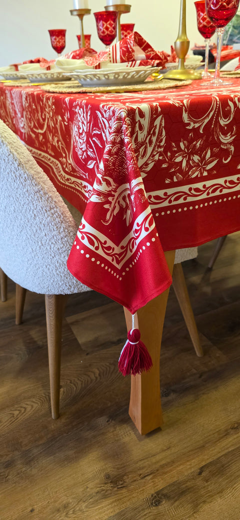 Mantel Carmesí