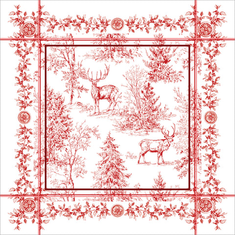 Servilleta Winter Stag