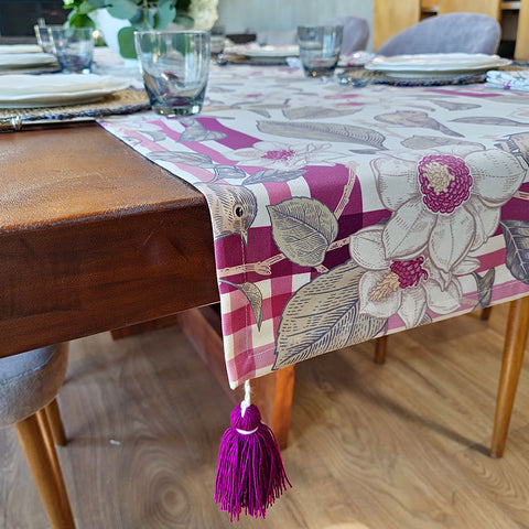 Camino de mesa Pájaro de Jardín