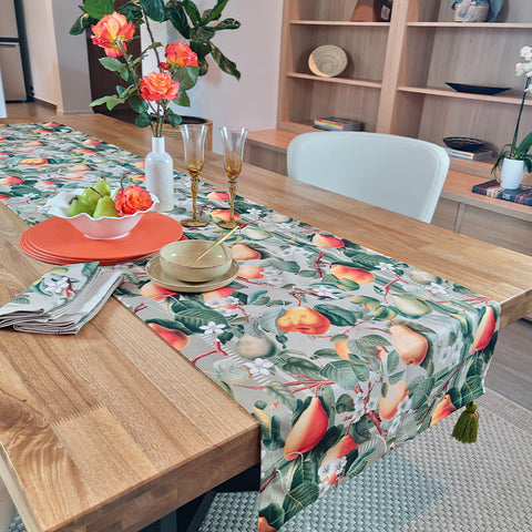 Camino de mesa Peras