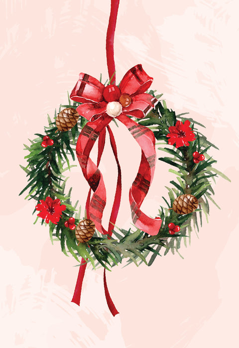 Paño de cocina Wreath (set x 2)