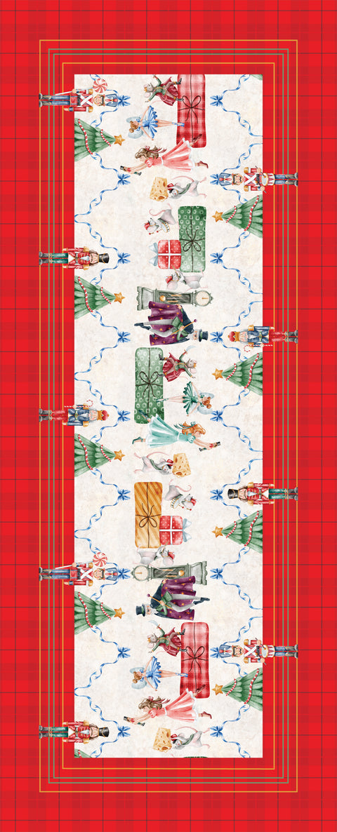 Camino de mesa Christmas Ballet