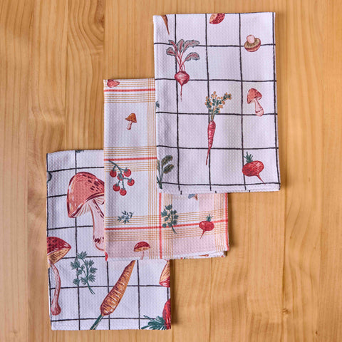 Paño de cocina Ensalada (set x 3)