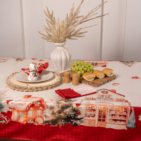 Mantel Gingerbread Village
