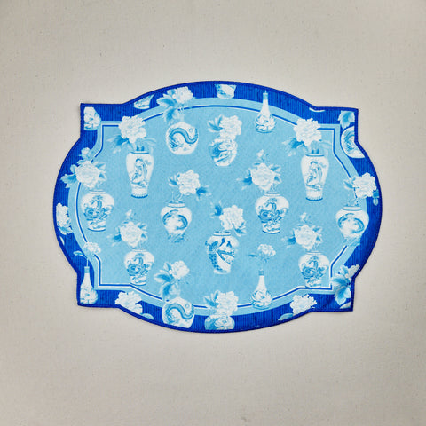 Individual impermeable bordado Porcelana China