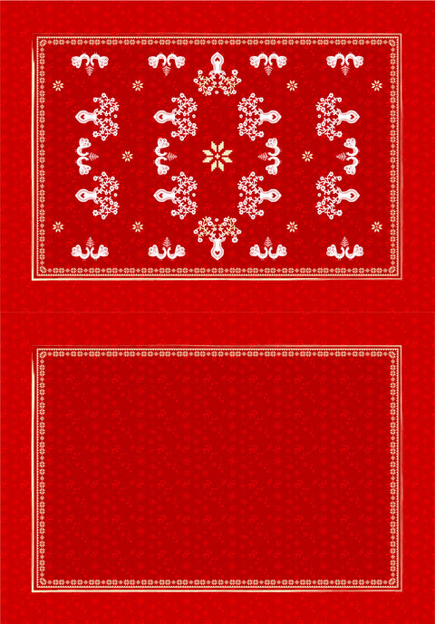 Individual doble faz Scandinavian Xmas