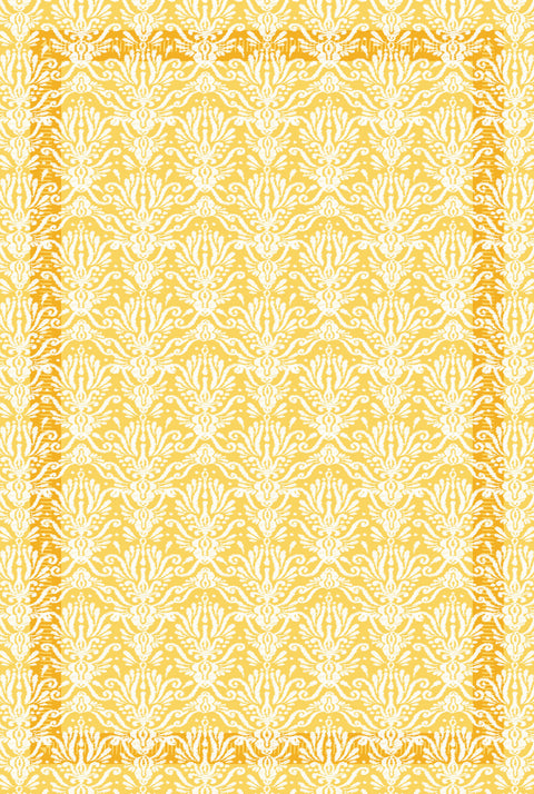 Mantel Ikat amarillo