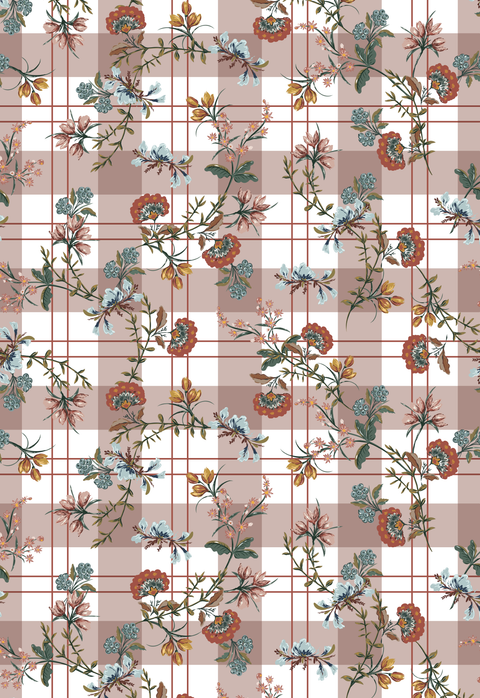 Paño de cocina Flor Turquía (set x 3)