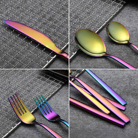 Cubiertos Rainbow (Set x 4)