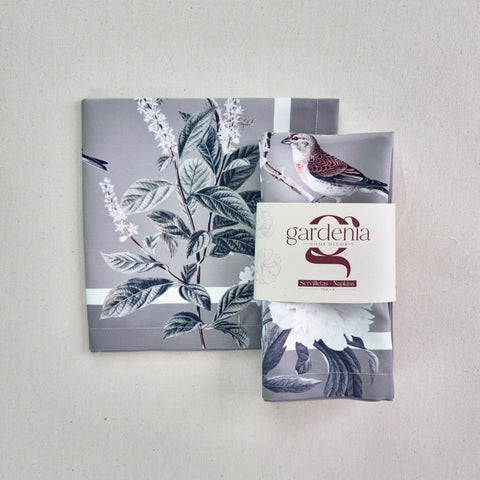 Servilleta Botanical Beauty verde oliva