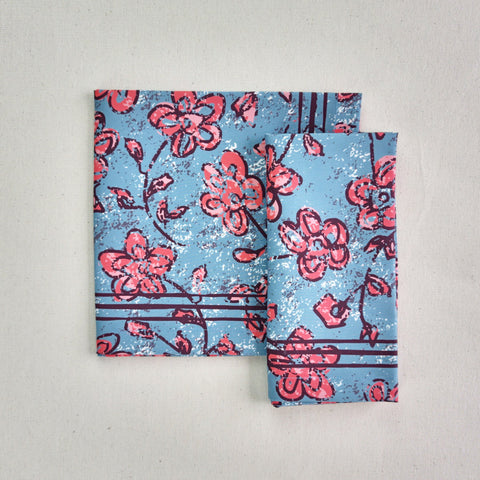 Servilleta Flor Batik terracota (und)