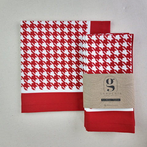 Servilleta Gallineto roja (und)