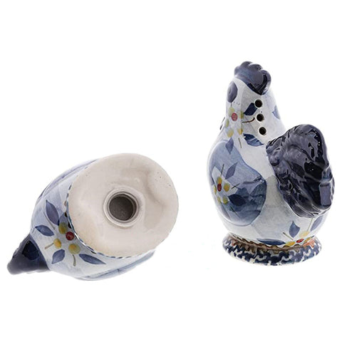 Salero pimentero Gallina Campesina azul