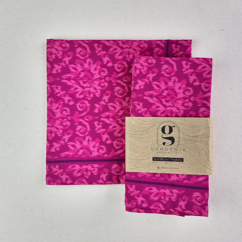 Servilleta Ikat fucsia (und)