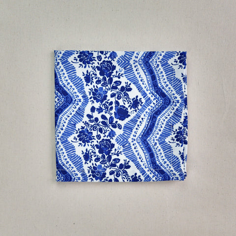 Servilleta India azul (und)