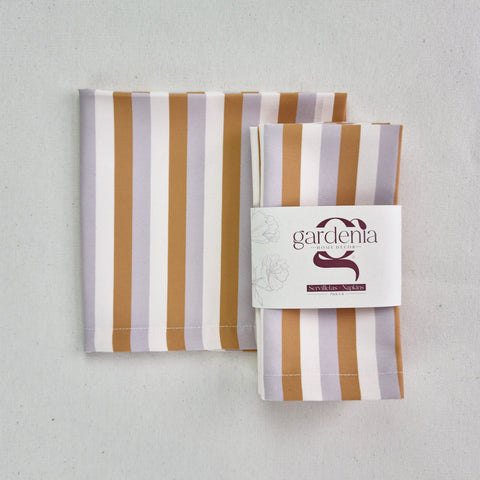 Servilleta Lirio rayas (und)