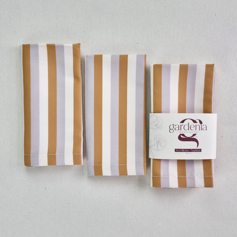 Servilleta Lirio rayas (und)