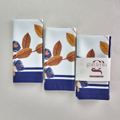 Servilleta Nature azul (und)