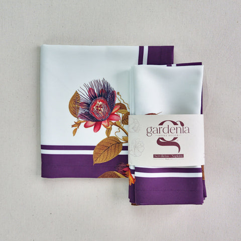 Servilleta Nature morado (und)