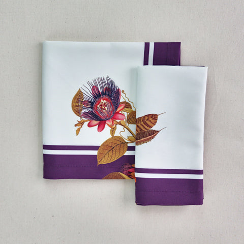 Servilleta Nature morado (und)