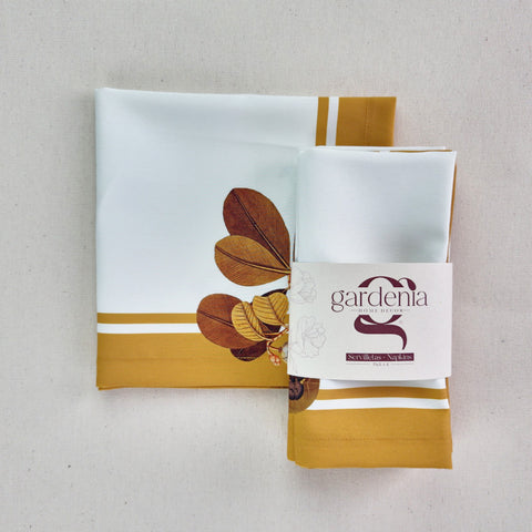 Servilleta Nature mostaza (und)