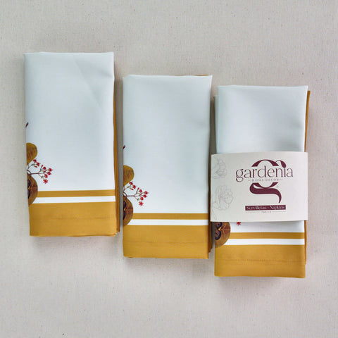 Servilleta Nature mostaza (und)