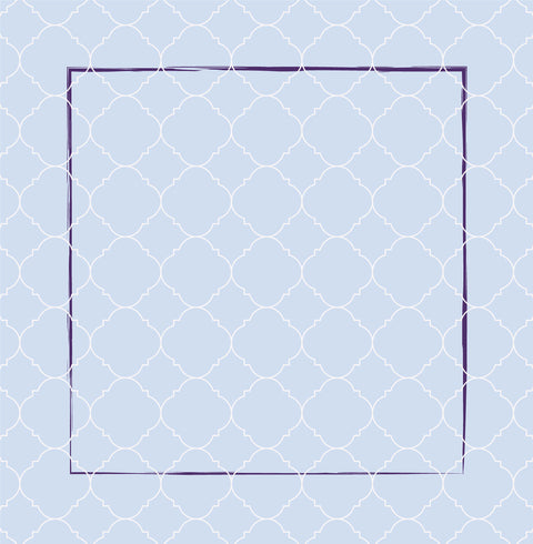 Servilleta Lila rombos (und)