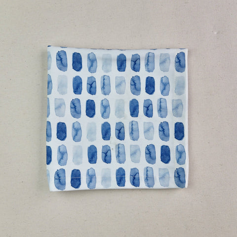 Servilleta Pincel azul acuarela (und)