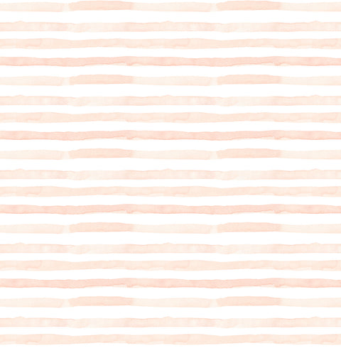 Servilleta Rayas acuarela naranja (und)