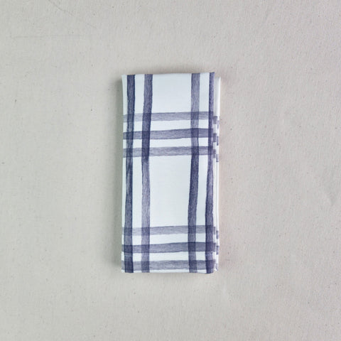 Servilleta Rocco rayas gris (und)