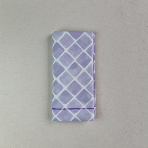 Servilleta Violeta rombos (und)