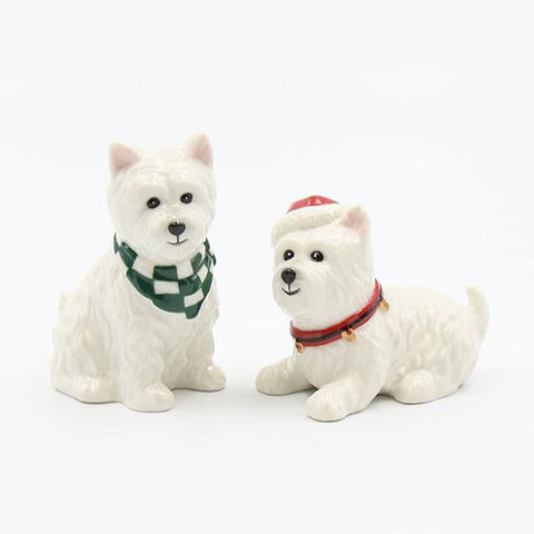 Salero pimentero Westie Pañuelo