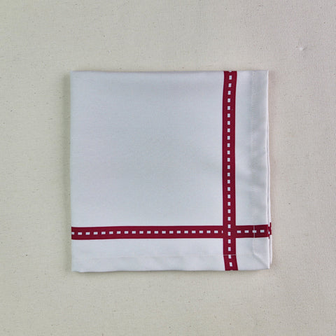 Servilleta Christmas Floral marco cenefa (und)