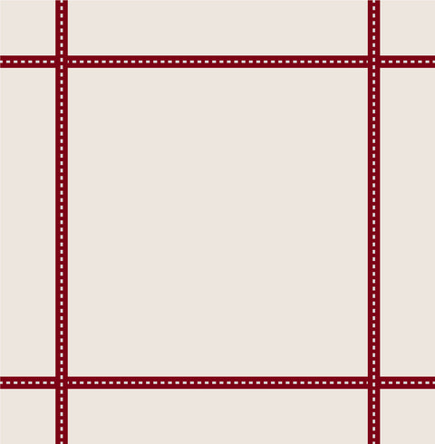 Servilleta Christmas Floral marco cenefa (und)