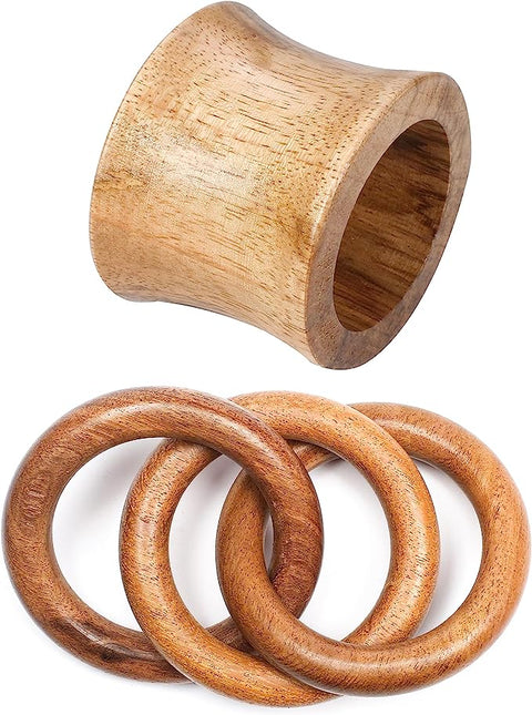 Servilletero Aros madera