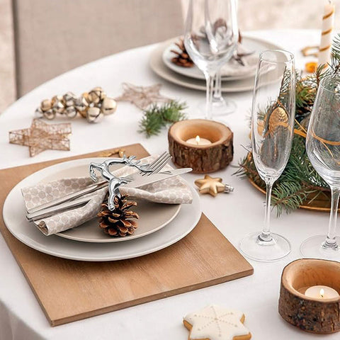 Servilletero Reno plata