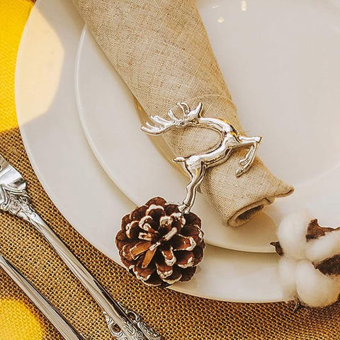 Servilletero Reno plata